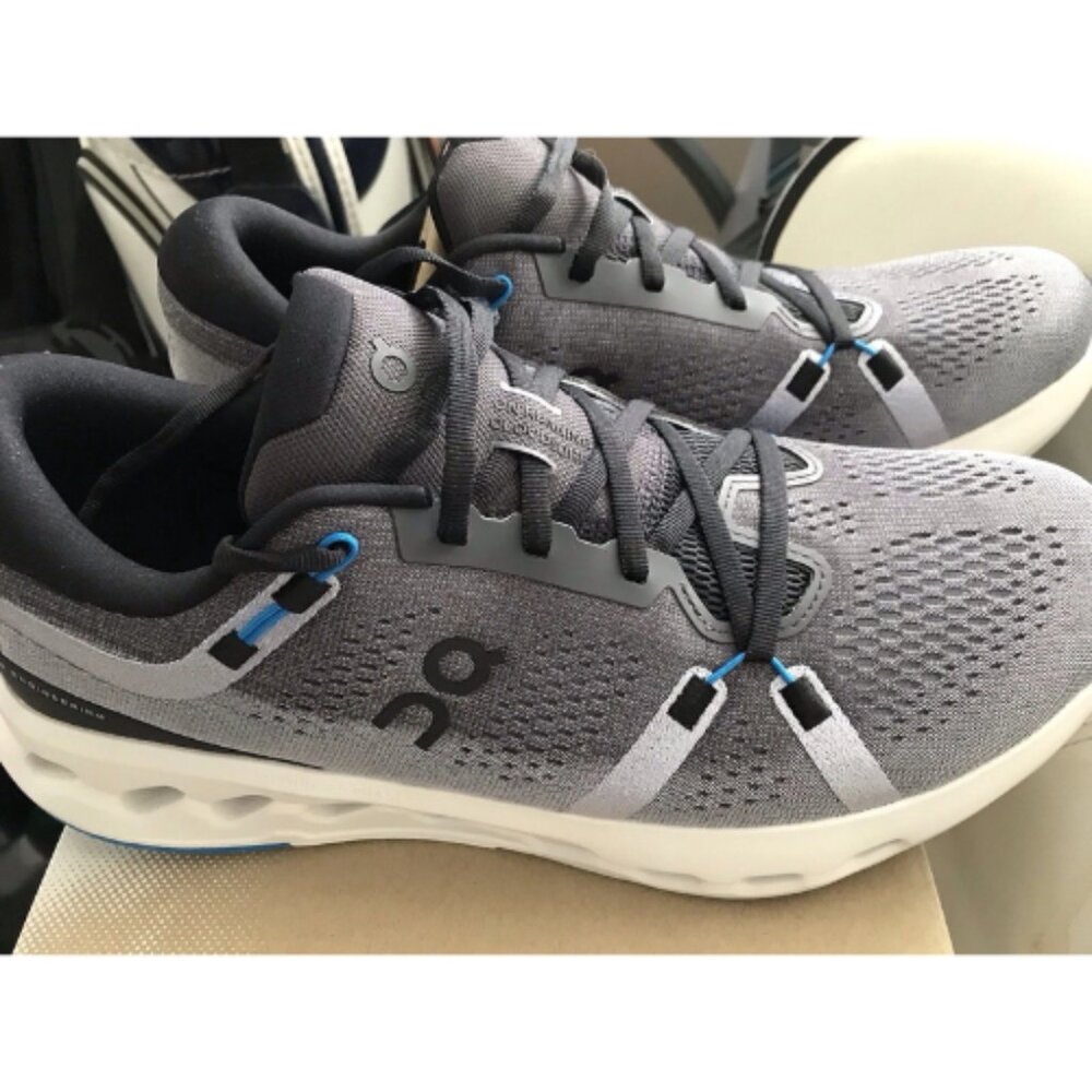 On - Cloudsurfer 2 Road-Running Shoes - Men's - Black/Malibu